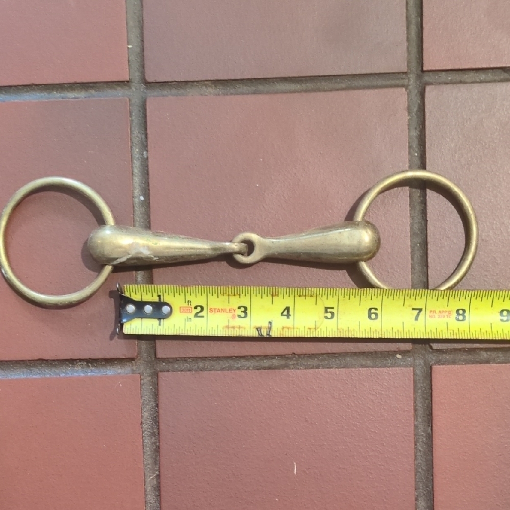 Loose Ring HOllow Mouth horse bit